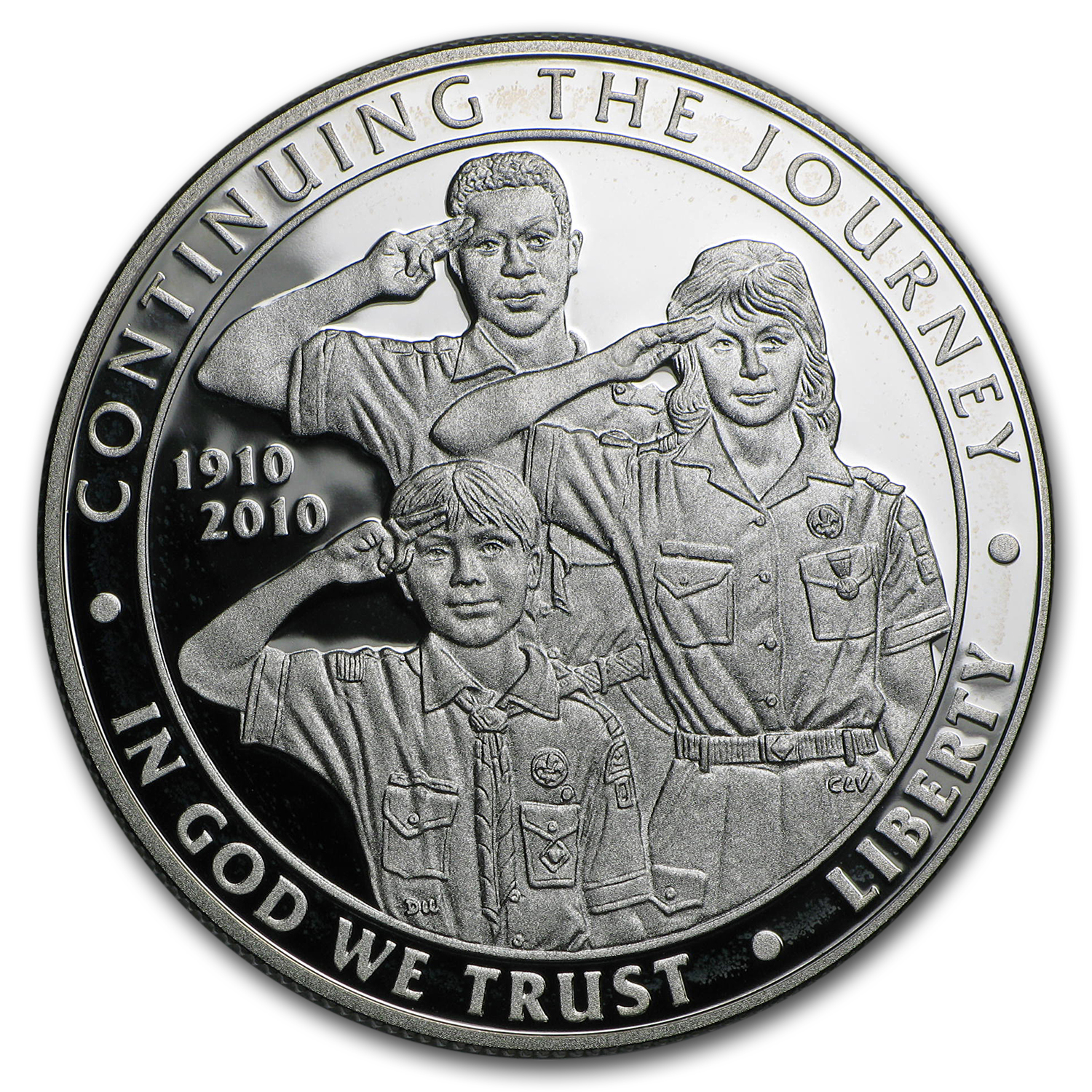 Buy 2010-P Boy Scouts Centen $1 Ag Comm Pf w/Box COA