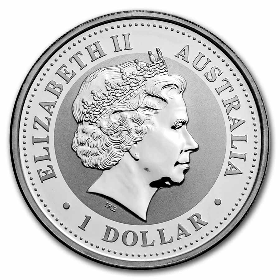 Buy 2005 Australia 1 oz Silver Rooster BU (Matte, Gilded)