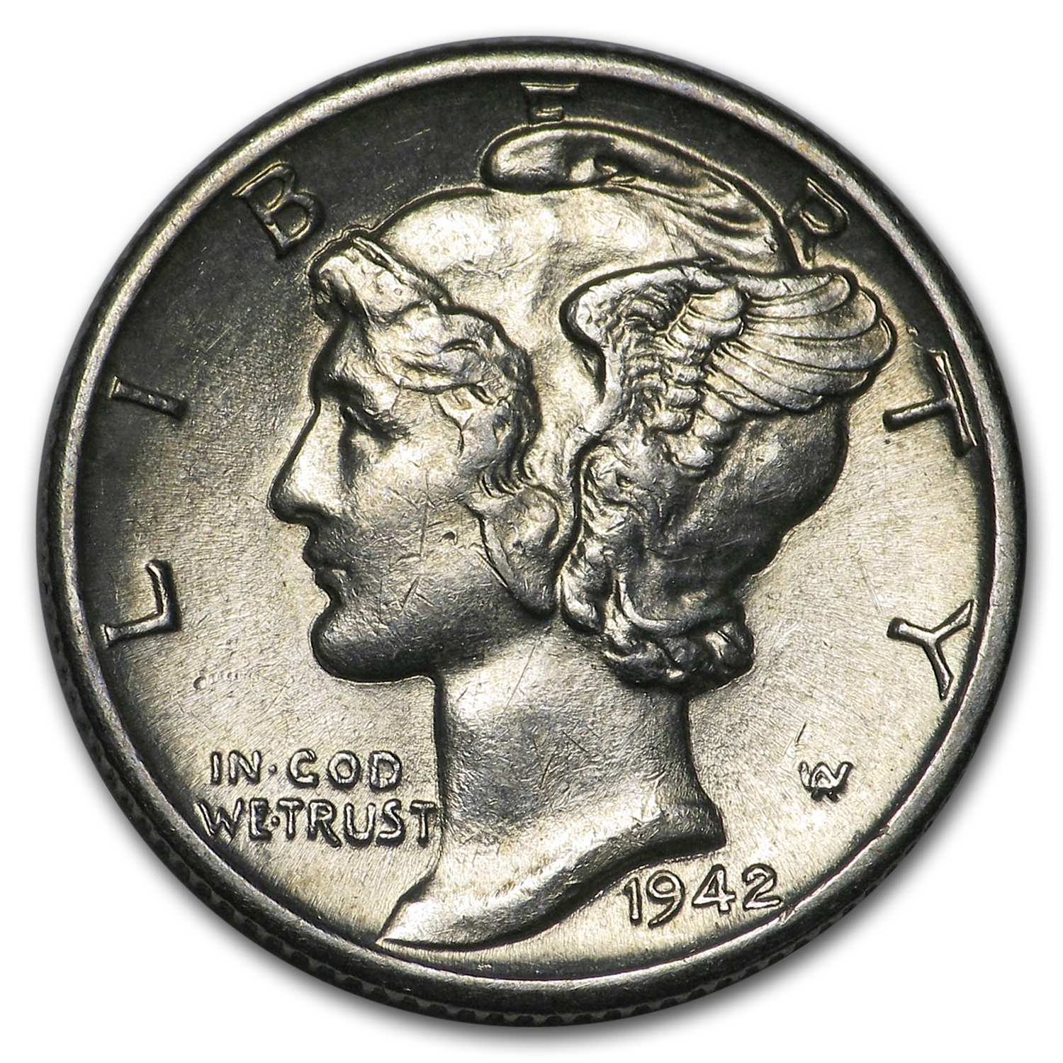 Buy 1942-D Mercury Dime BU