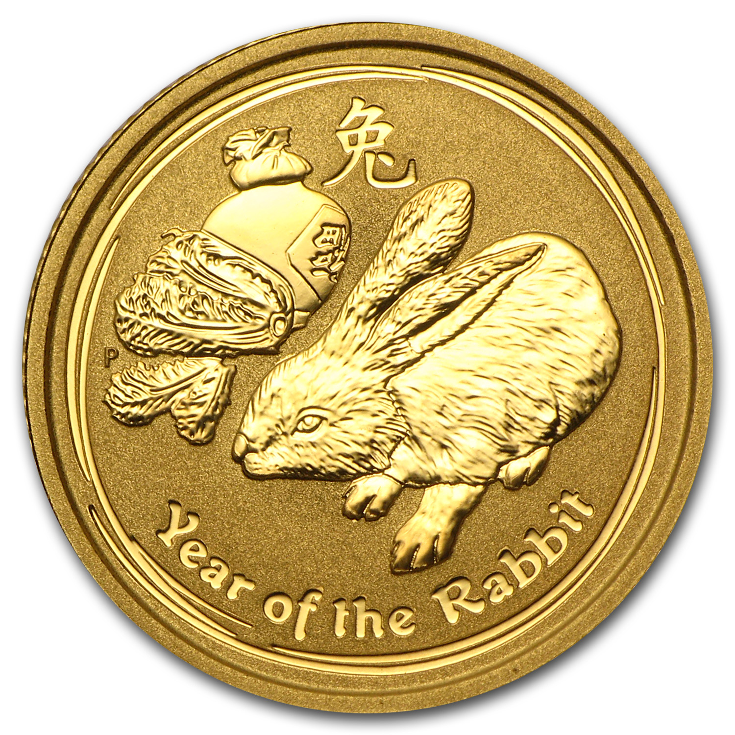 Buy 2011 Australia 1/10 oz Gold Lunar Rabbit BU (Series II)