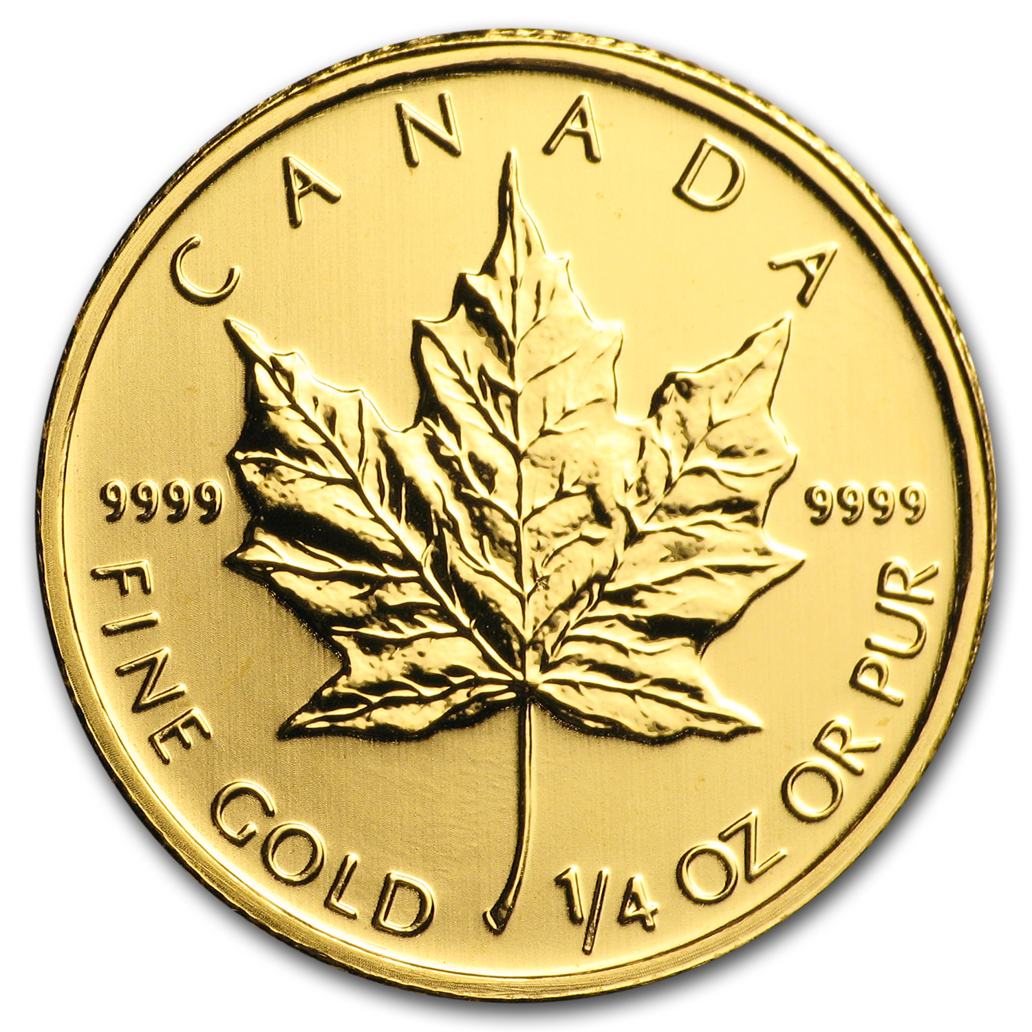 Buy 2011 Canada 1/4 oz Gold Maple Leaf BU