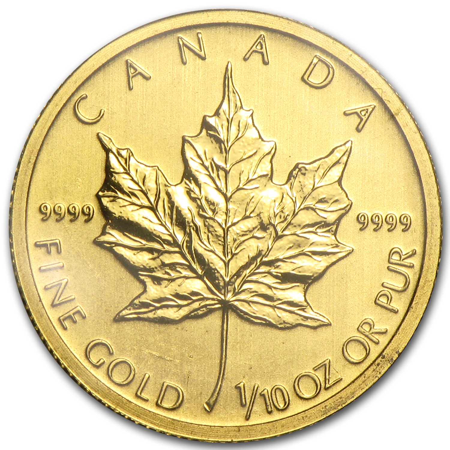 Buy 2011 Canada 1/10 oz Gold Maple Leaf BU