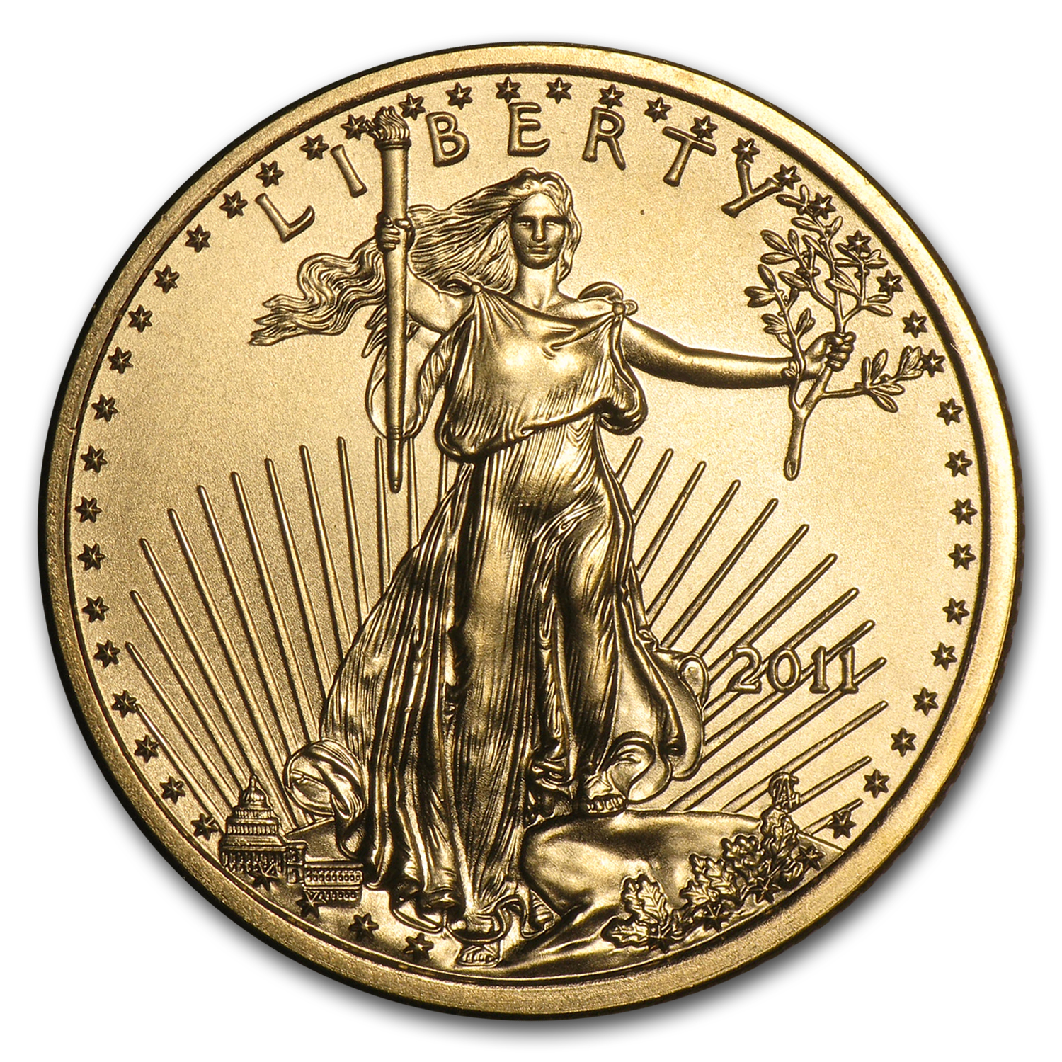 Buy 2011 1/4 oz American Gold Eagle BU