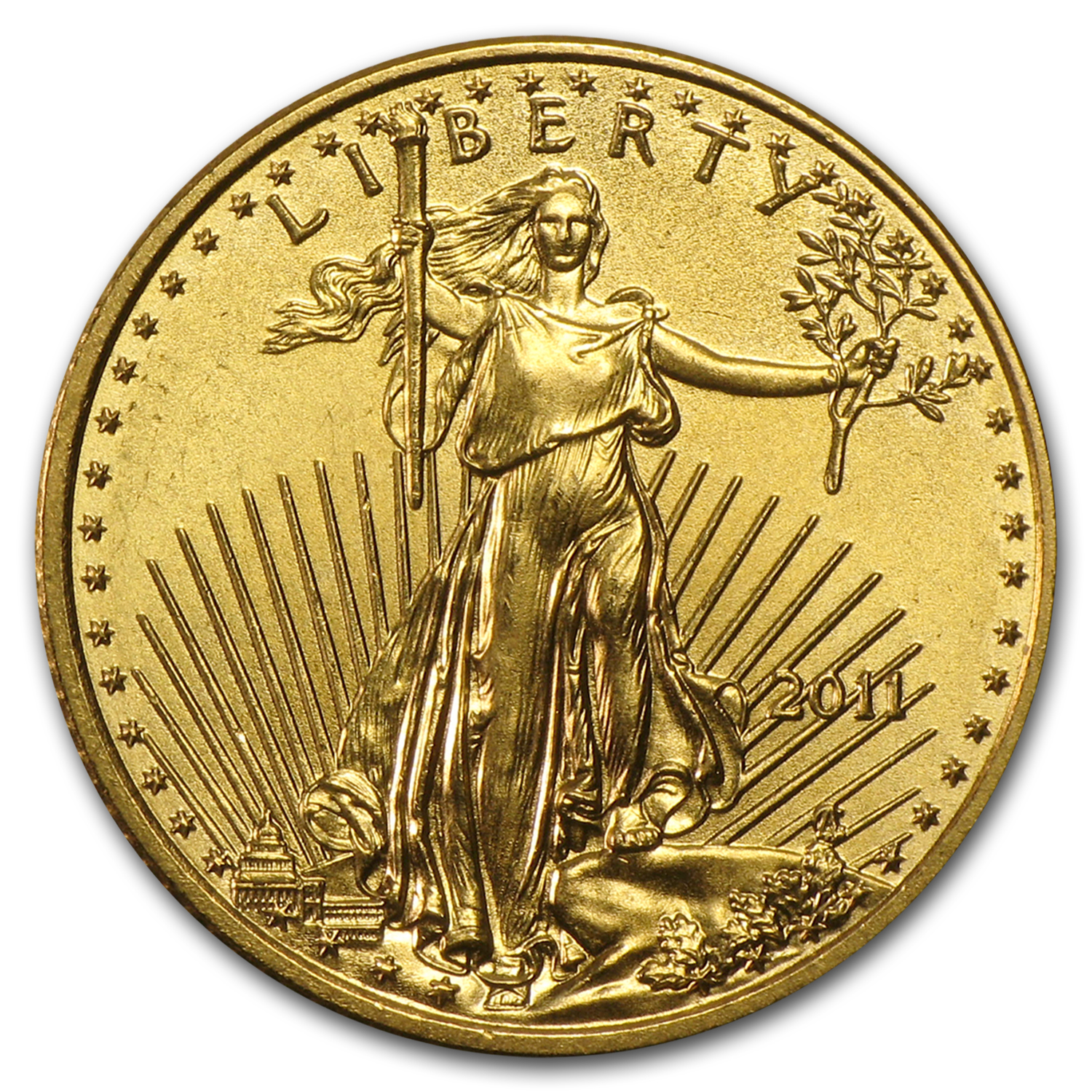 Buy 2011 1/10 oz American Gold Eagle BU - Click Image to Close