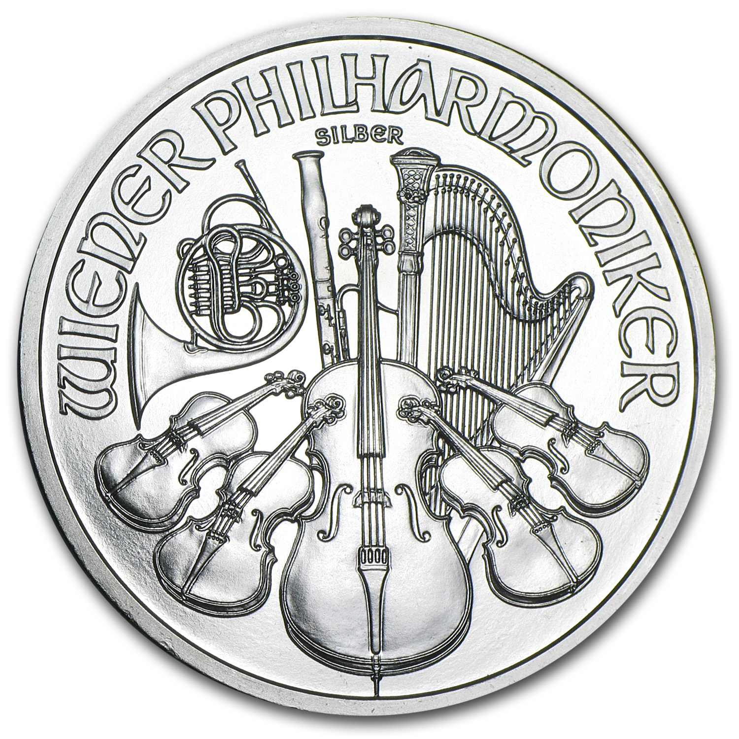 Buy 2011 Austria 1 oz Silver Philharmonic BU