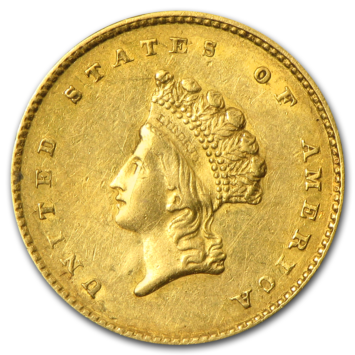 Buy $1 Indian Head Gold Dollar Type 2 XF (Random Year)