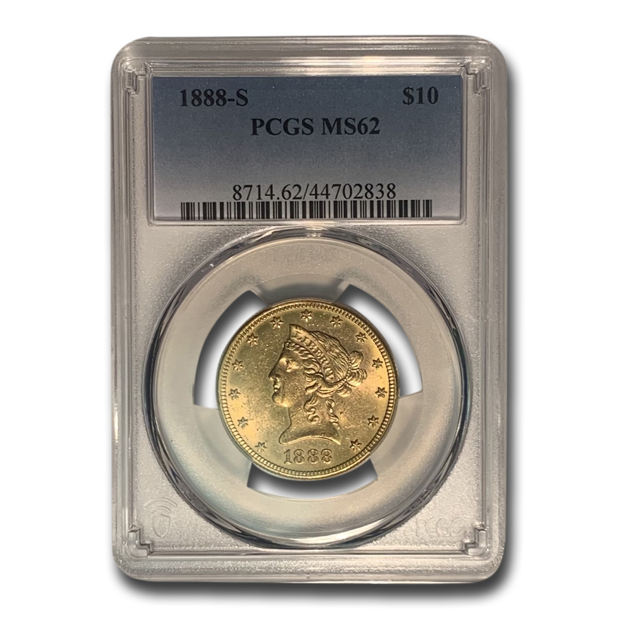Buy 1888-S $10 Liberty Gold Eagle MS-62 PCGS