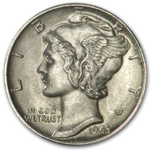 Buy 1943-D Mercury Dime BU