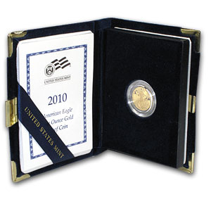 Buy 2010-W 1/10 oz Proof American Gold Eagle (w/Box & COA)