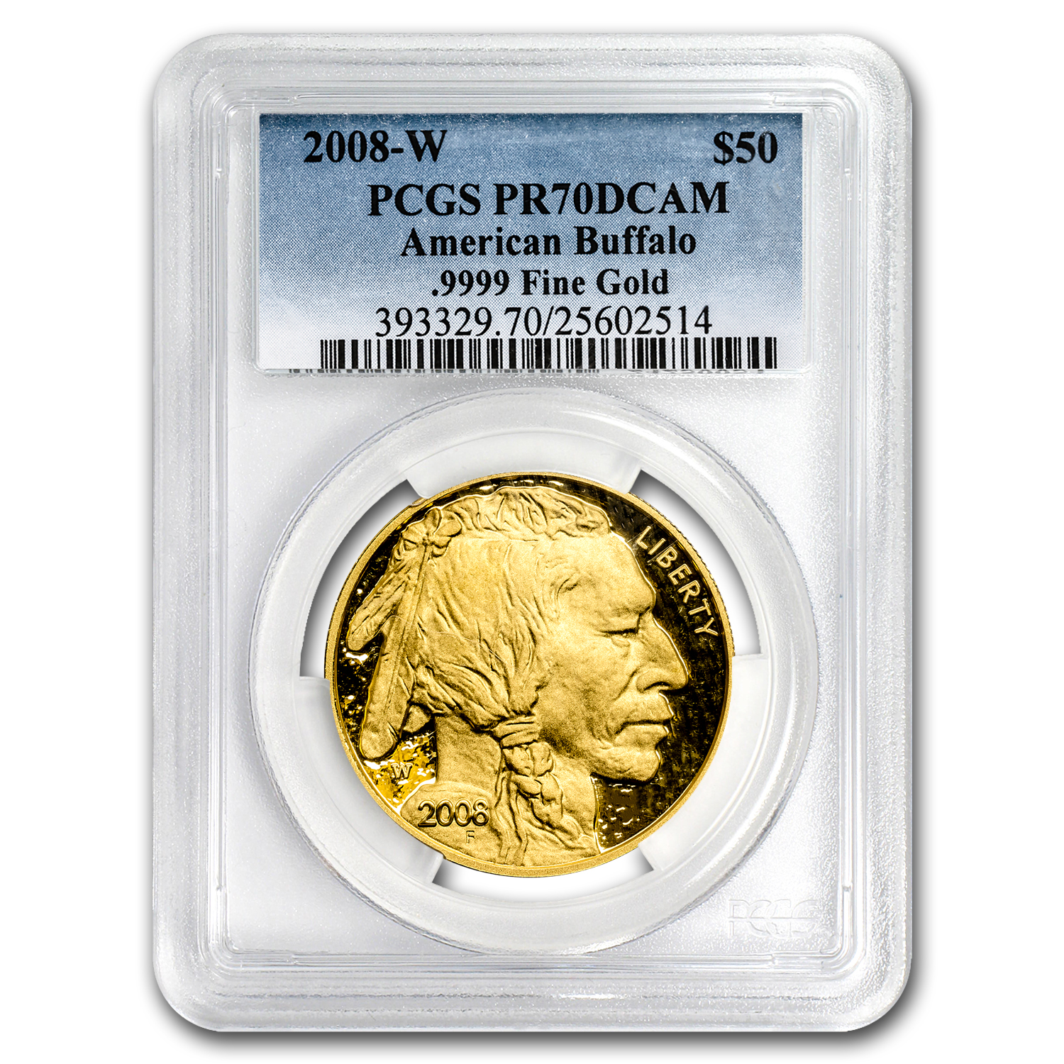 Buy 2008-W 1 oz Proof Gold Buffalo PR-70 PCGS