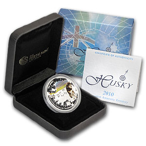 Buy 2010 Australia 1 oz Silver Husky Proof