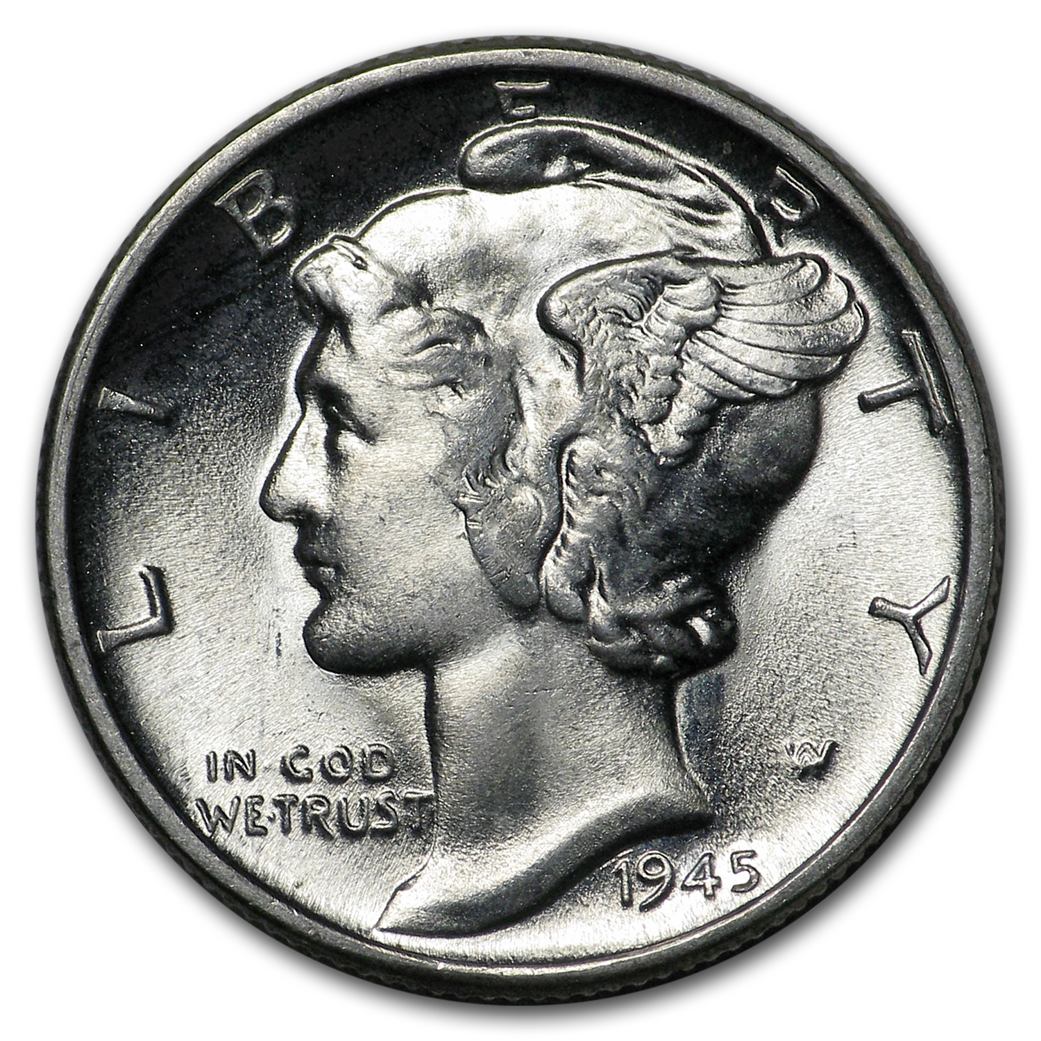 Buy 1945 Mercury Dime BU