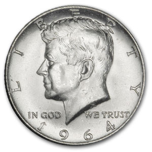Buy 1964 Kennedy Half Dollar BU