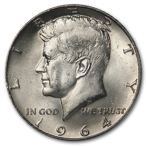 Buy 1964-D Kennedy Half Dollar BU
