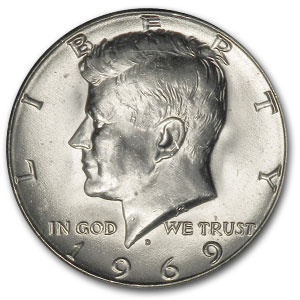 Buy 1969-D Kennedy Half Dollar BU