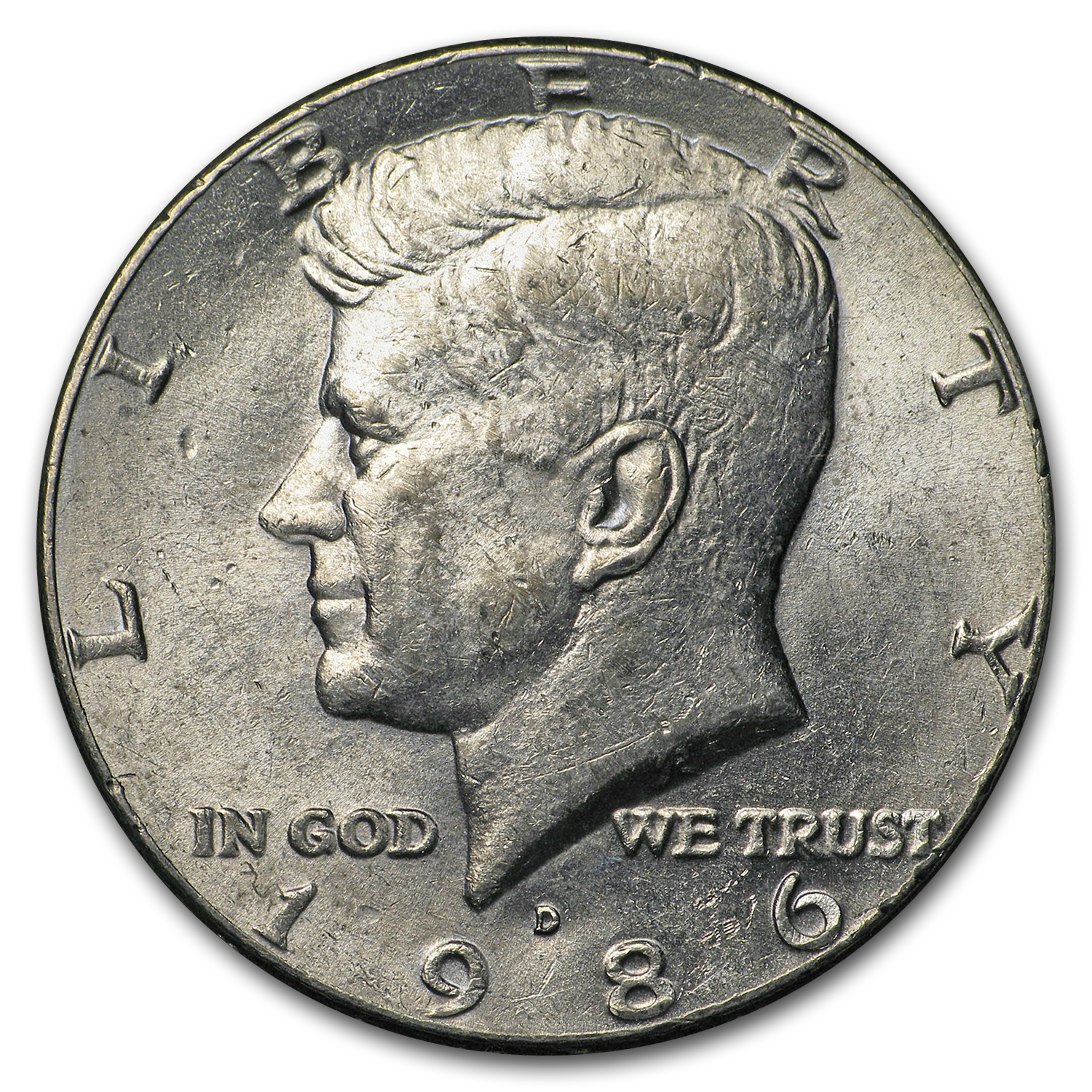 Buy 1986-D Kennedy Half Dollar BU