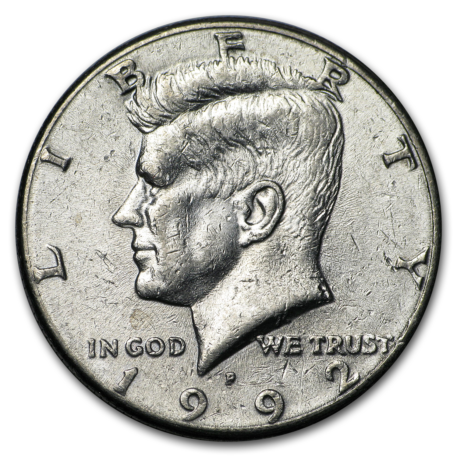 Buy 1992-P Kennedy Half Dollar BU - Click Image to Close
