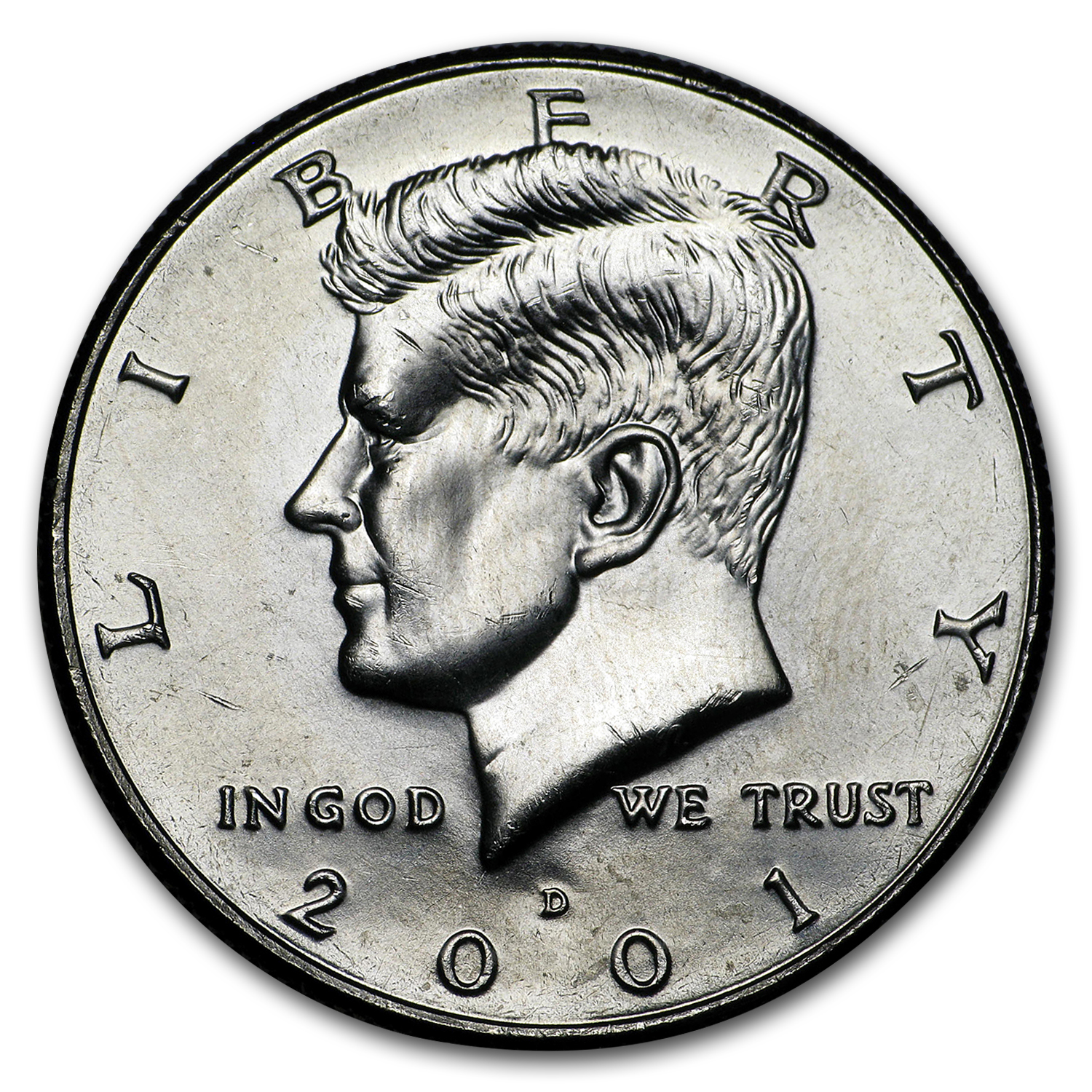 Buy 2001-D Kennedy Half Dollar BU