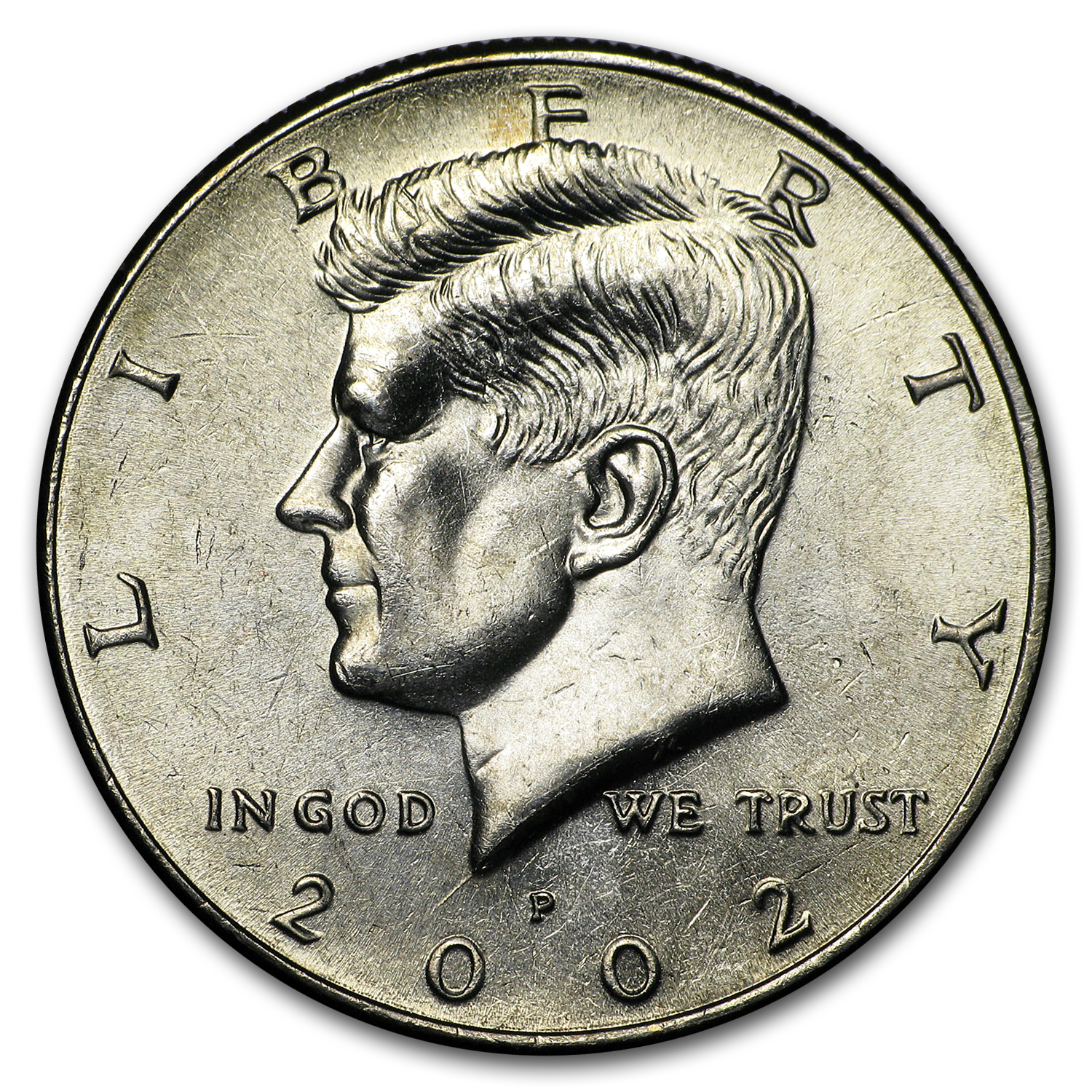 Buy 2002-P Kennedy Half Dollar BU - Click Image to Close