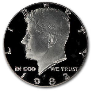 Buy 1982-S Kennedy Half Dollar Gem Proof