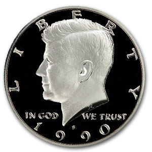 Buy 1990-S Kennedy Half Dollar Gem Proof