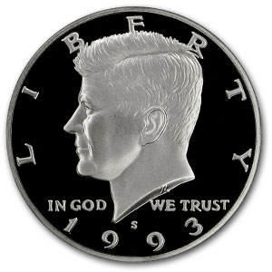 Buy 1993-S Kennedy Half Dollar Gem Proof