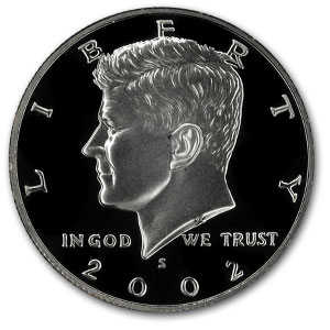 Buy 2002-S Kennedy Half Dollar Gem Proof