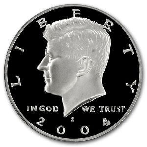 Buy 2004-S Kennedy Half Dollar Gem Proof