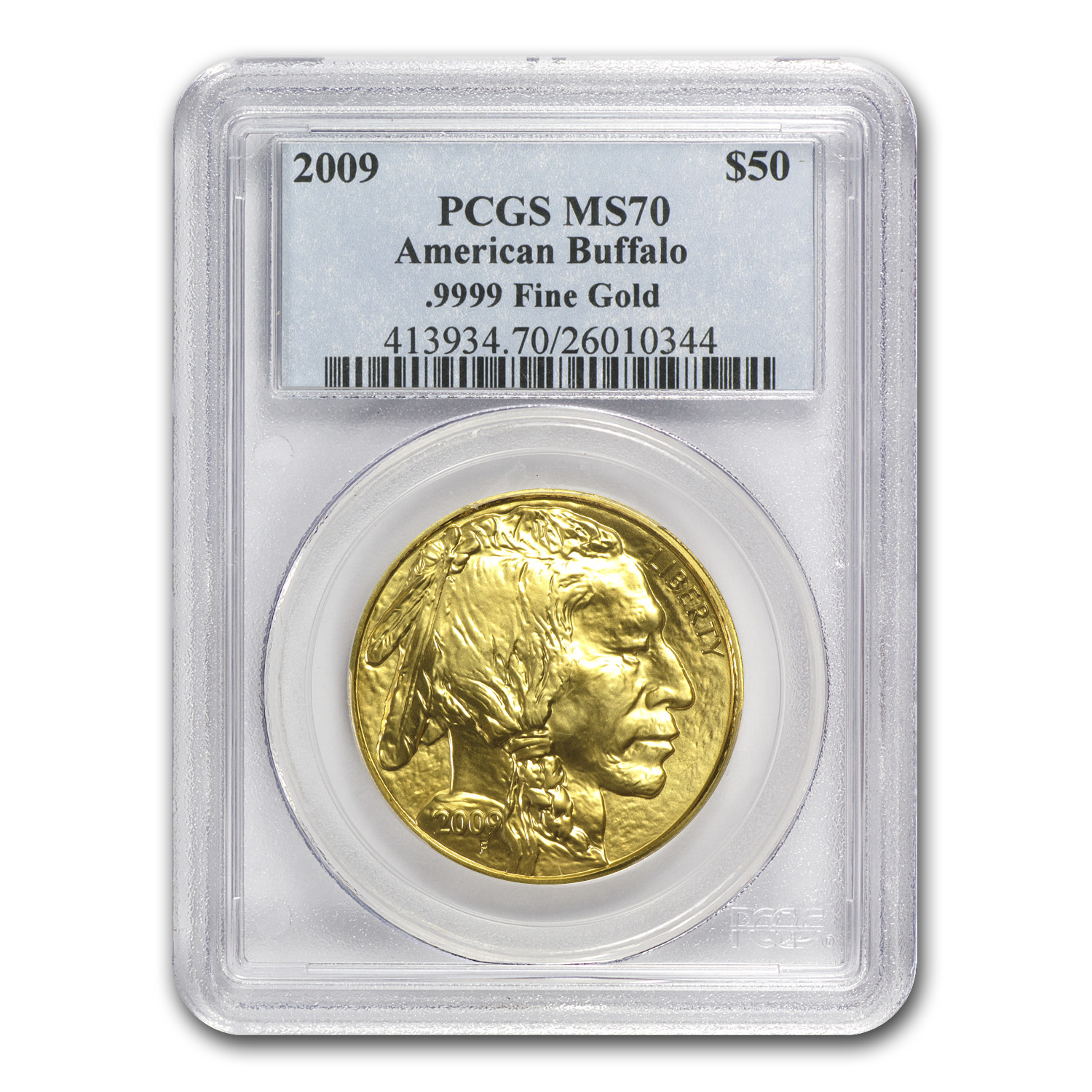 Buy 2009 1 oz Gold Buffalo MS-70 PCGS