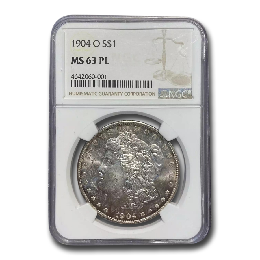 Buy 1904-O Morgan Dollar MS-63 PL NGC