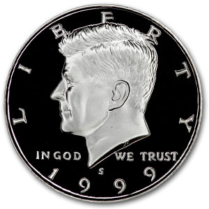 Buy 1999-S Silver Kennedy Half Dollar Gem Proof