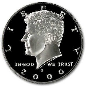 Buy 2000-S Silver Kennedy Half Dollar Gem Proof