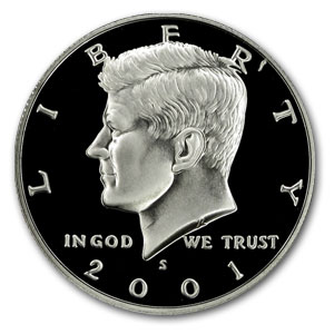 Buy 2001-S Silver Kennedy Half Dollar Gem Proof