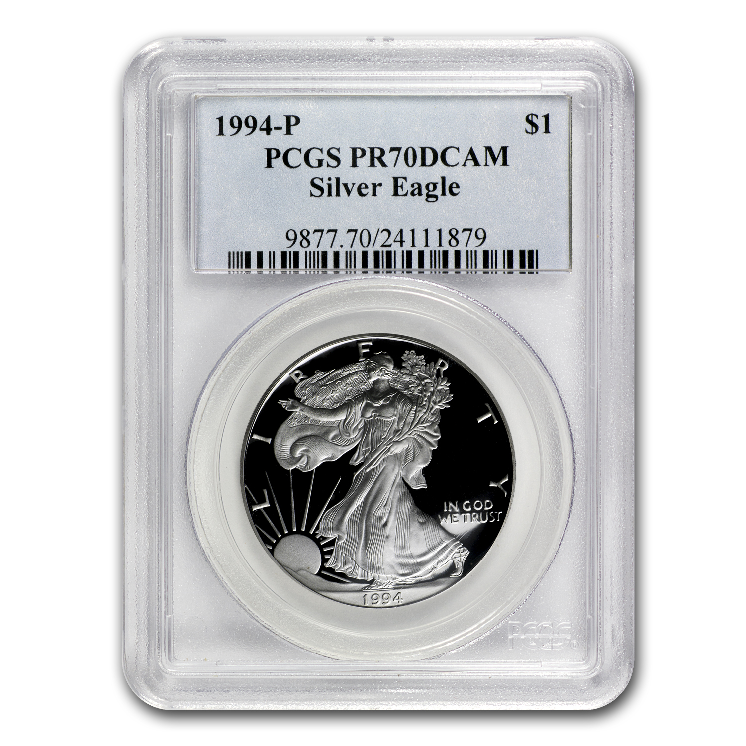 Buy 1994-P Proof American Silver Eagle PR-70 PCGS