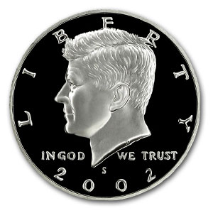 Buy 2002-S Silver Kennedy Half Dollar Gem Proof