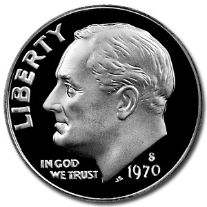 Buy 1970-S Roosevelt Dime Gem Proof