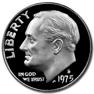 Buy 1975-S Roosevelt Dime Gem Proof