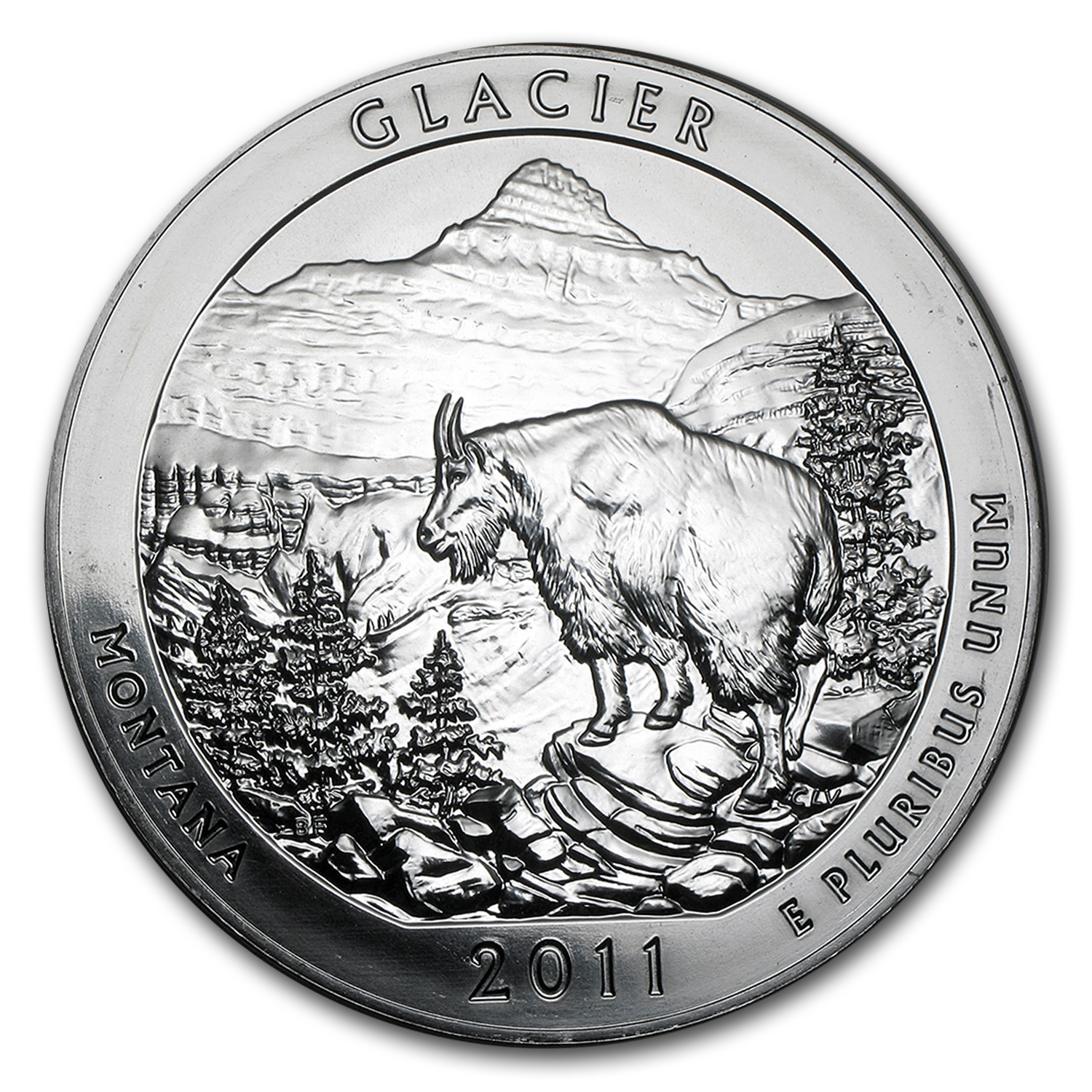 Buy 2011 5 oz Silver ATB Glacier National Park, MT