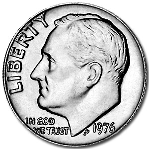 Buy 1976 Roosevelt Dime BU