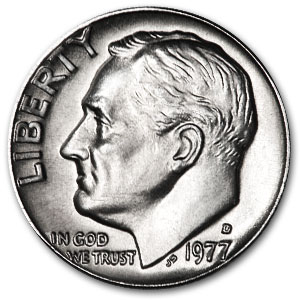 Buy 1977-D Roosevelt Dime BU