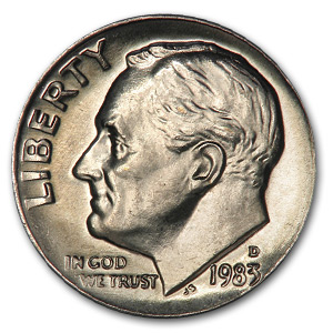 Buy 1983-D Roosevelt Dime BU - Click Image to Close