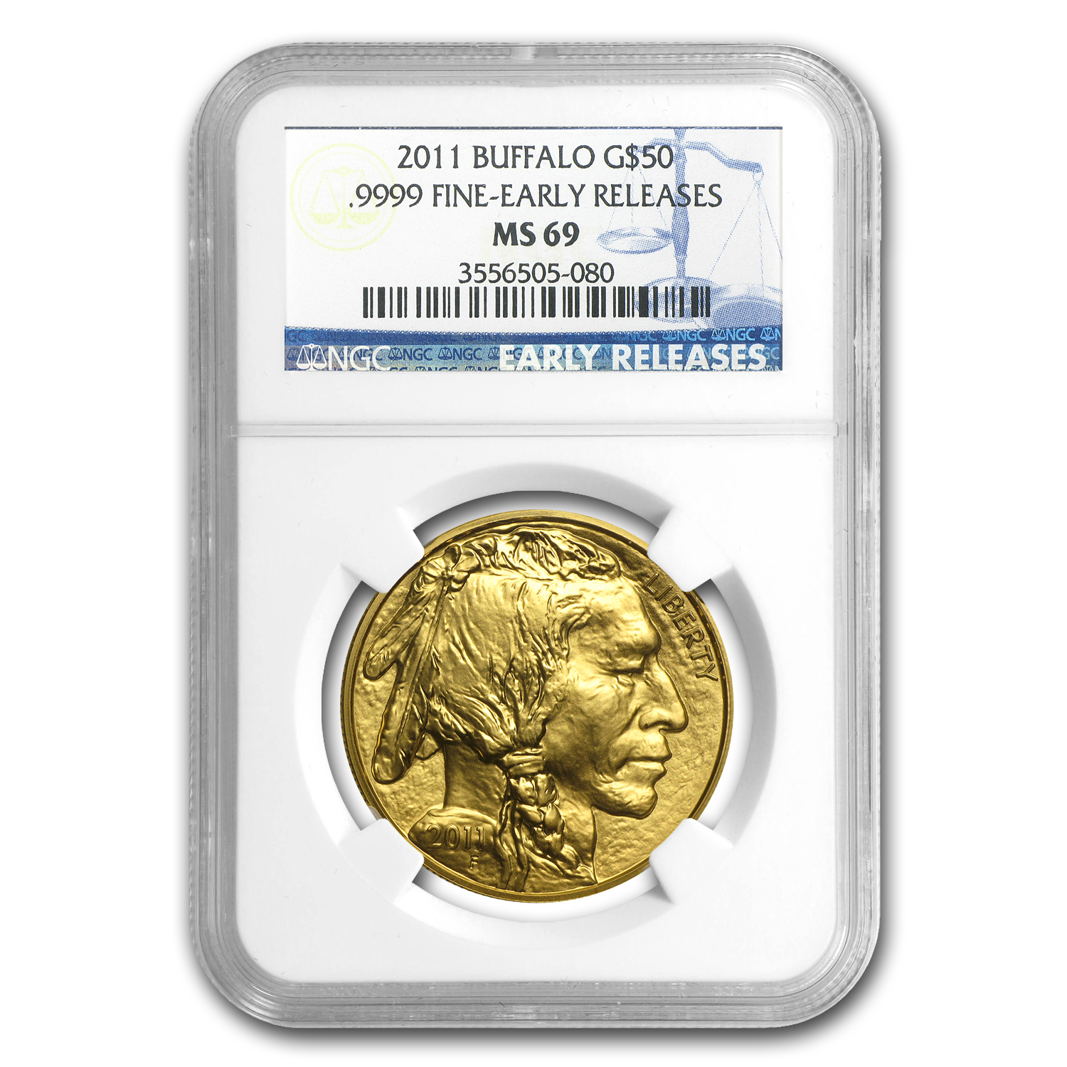 Buy 2011 1 oz Gold Buffalo MS-69 NGC (Early Releases)