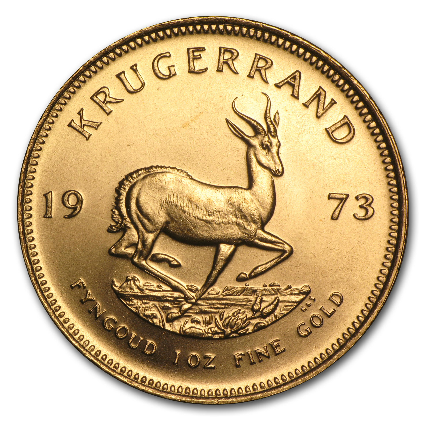 Buy 1973 South Africa 1 oz Gold Krugerrand BU