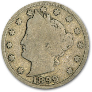 Buy 1899 Liberty Head V Nickel Good+