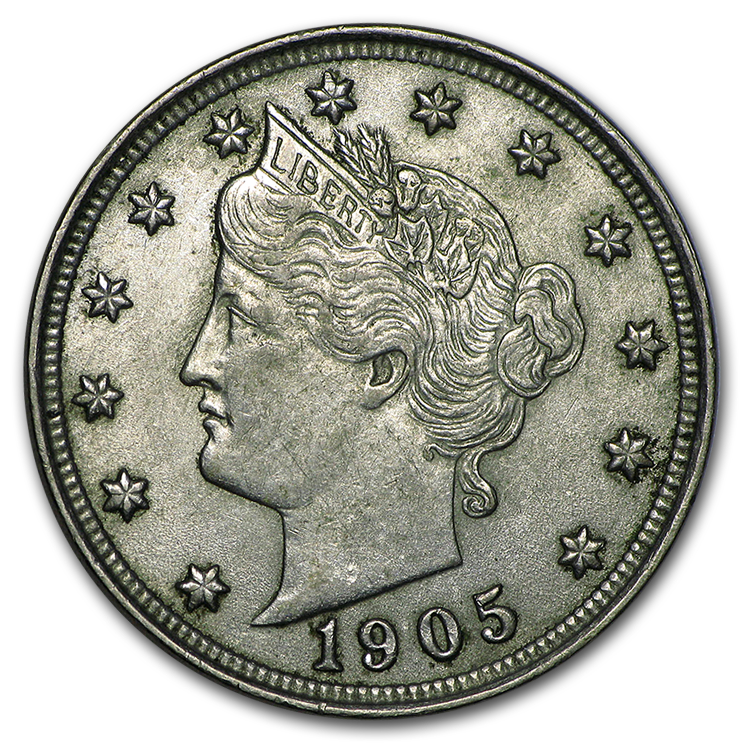 Buy 1905 Liberty Head V Nickel AU