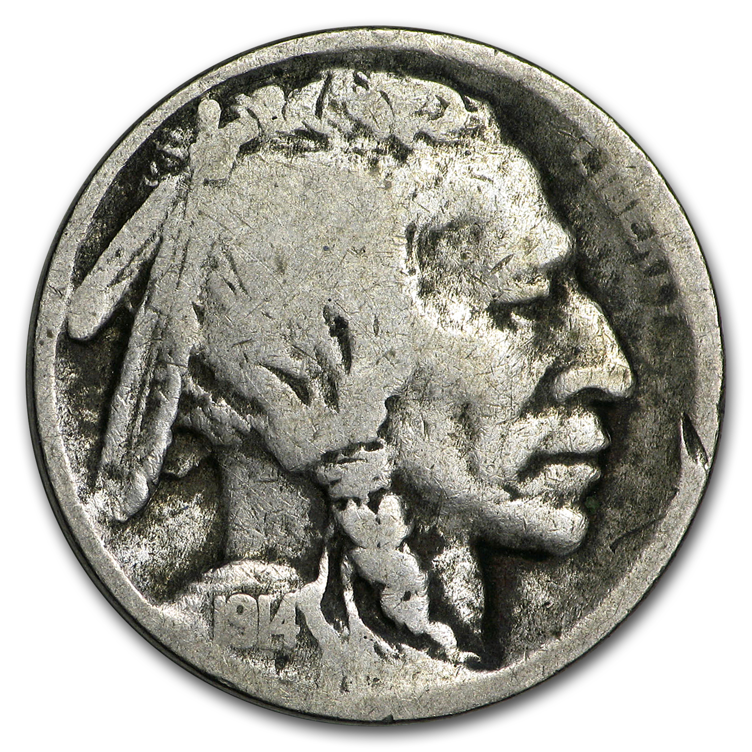 Buy 1914-S Buffalo Nickel Good
