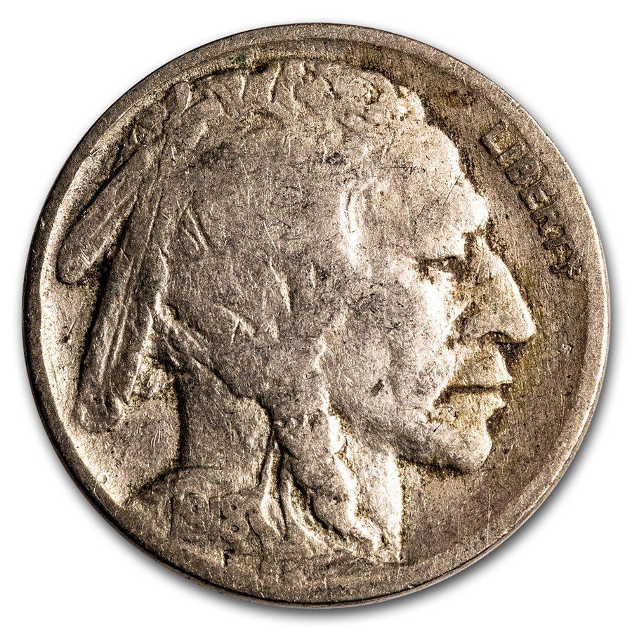 Buy 1918 Buffalo Nickel Good+