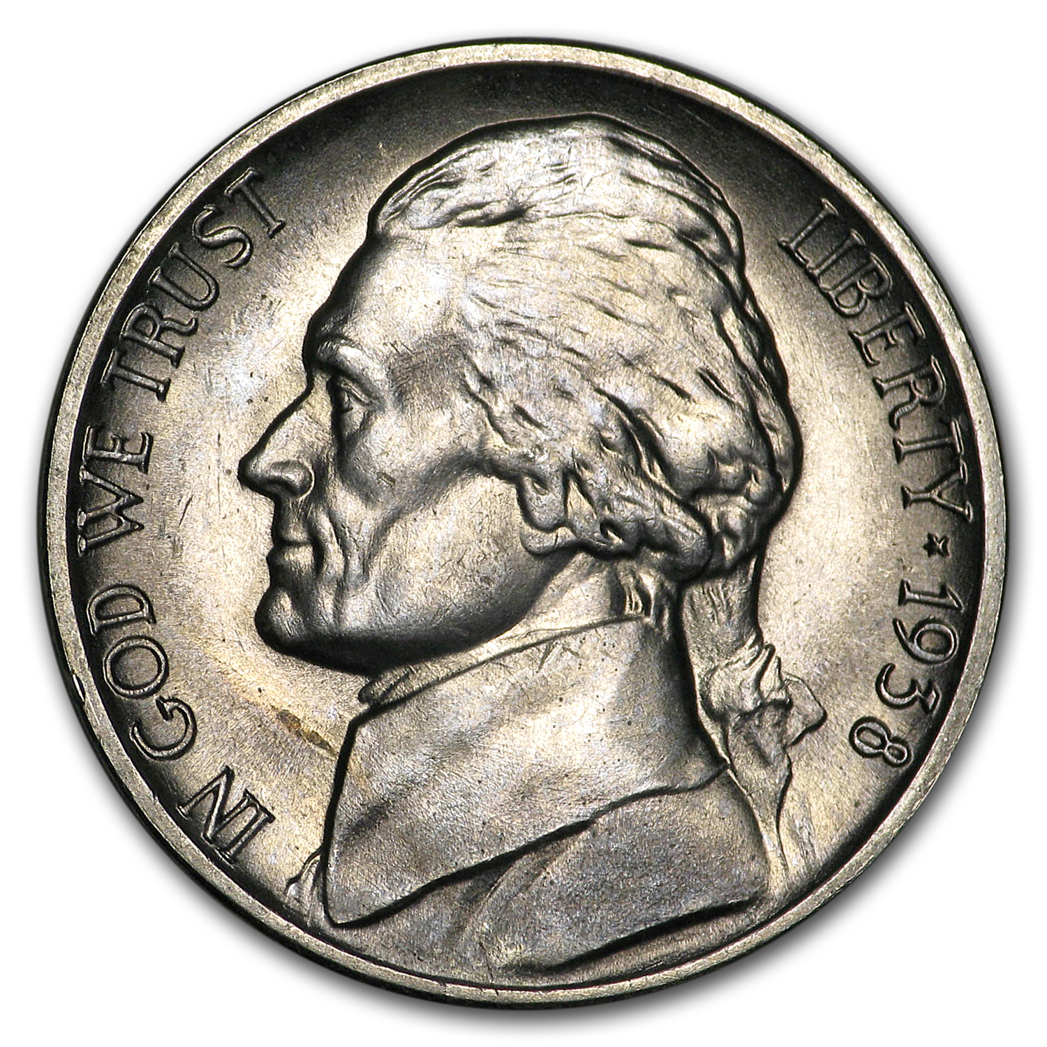 Buy 1938-S Jefferson Nickel BU