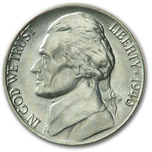 Buy 1940 Jefferson Nickel BU
