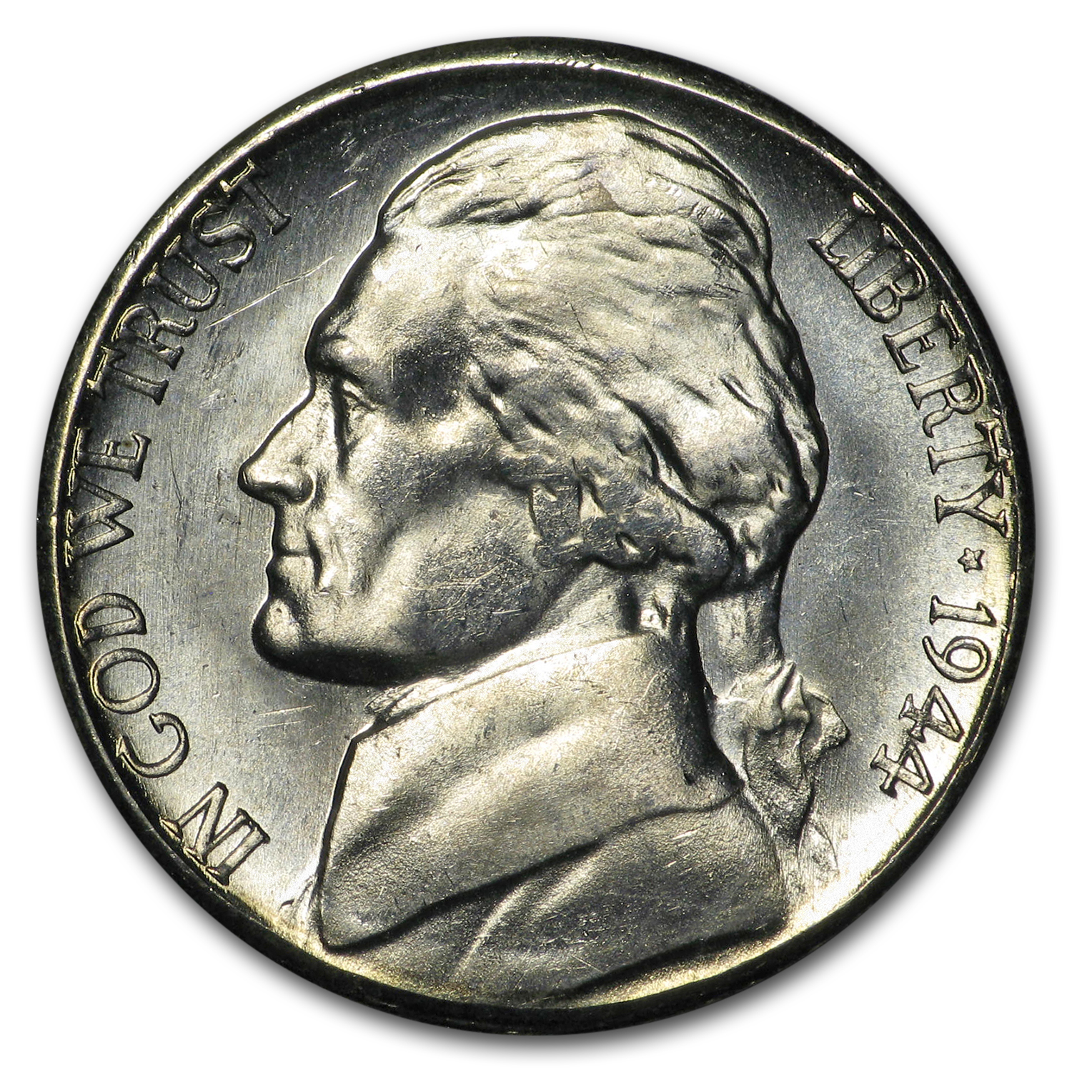 Buy 1944-S Silver Wartime Jefferson Nickel BU